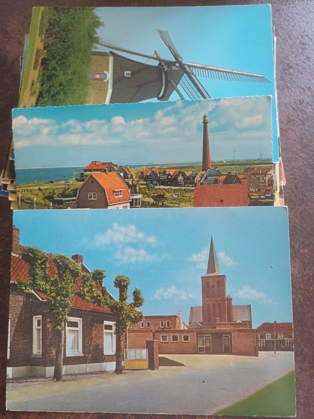 50 Ansichtkaarten Nederland - Diverse steden en landschappen, Ophalen of Verzenden, 1960 tot 1980, Gelopen, Zuid-Holland