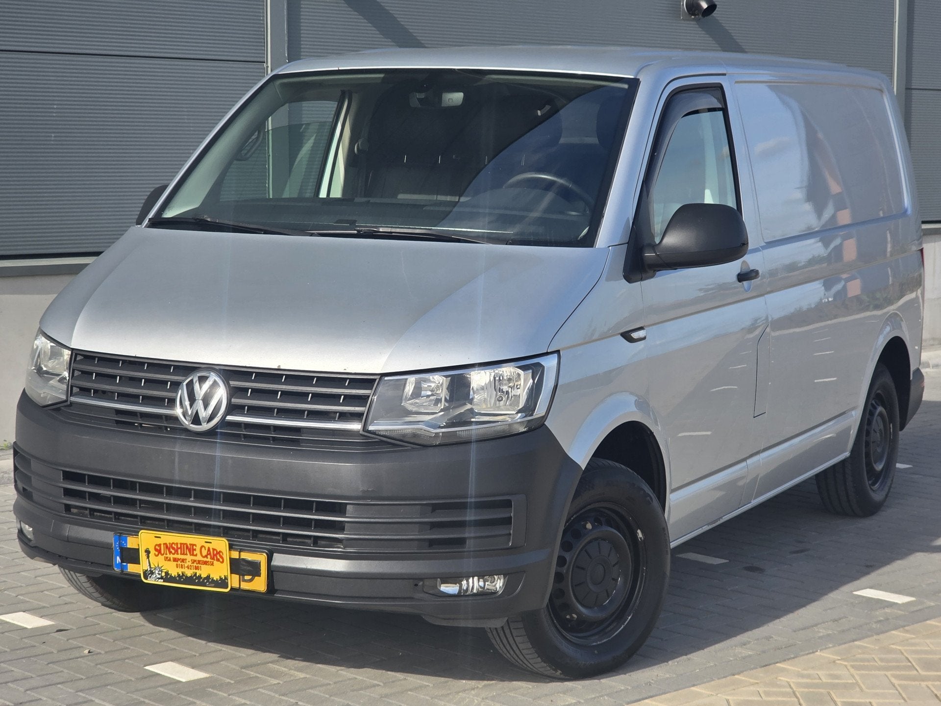 Volkswagen Transporter 2.0 TDI L1H1 (bj 2015), Auto's, Euro 5, Gebruikt, Zwart, 4 cilinders