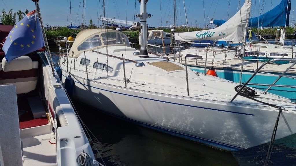 Mooi zeiljacht te koop, Watersport en Boten, 9 m, Gebruikt, 1.90 meter, Binnenboordmotor