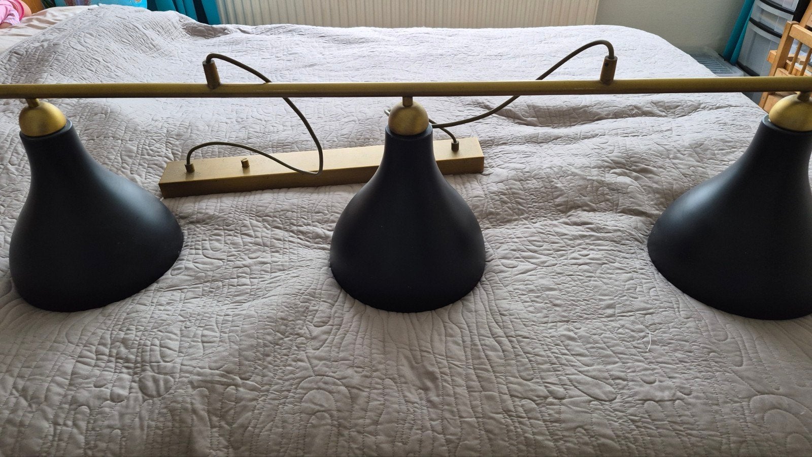 Hanglamp, Ophalen, Metaal, Wandkapstok, Minder dan 100 cm
