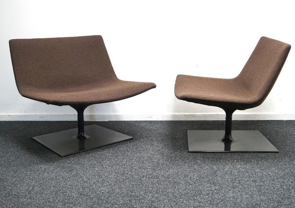 Arper Catifa 80 Design Fauteuils | Bruin | Design Stoelen
