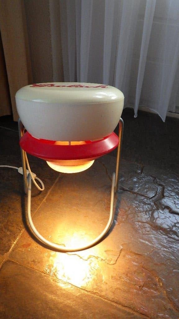 mooie vintage Grolsch tafellamp, Vintage, Overige kleuren, Kunststof, Gebruikt