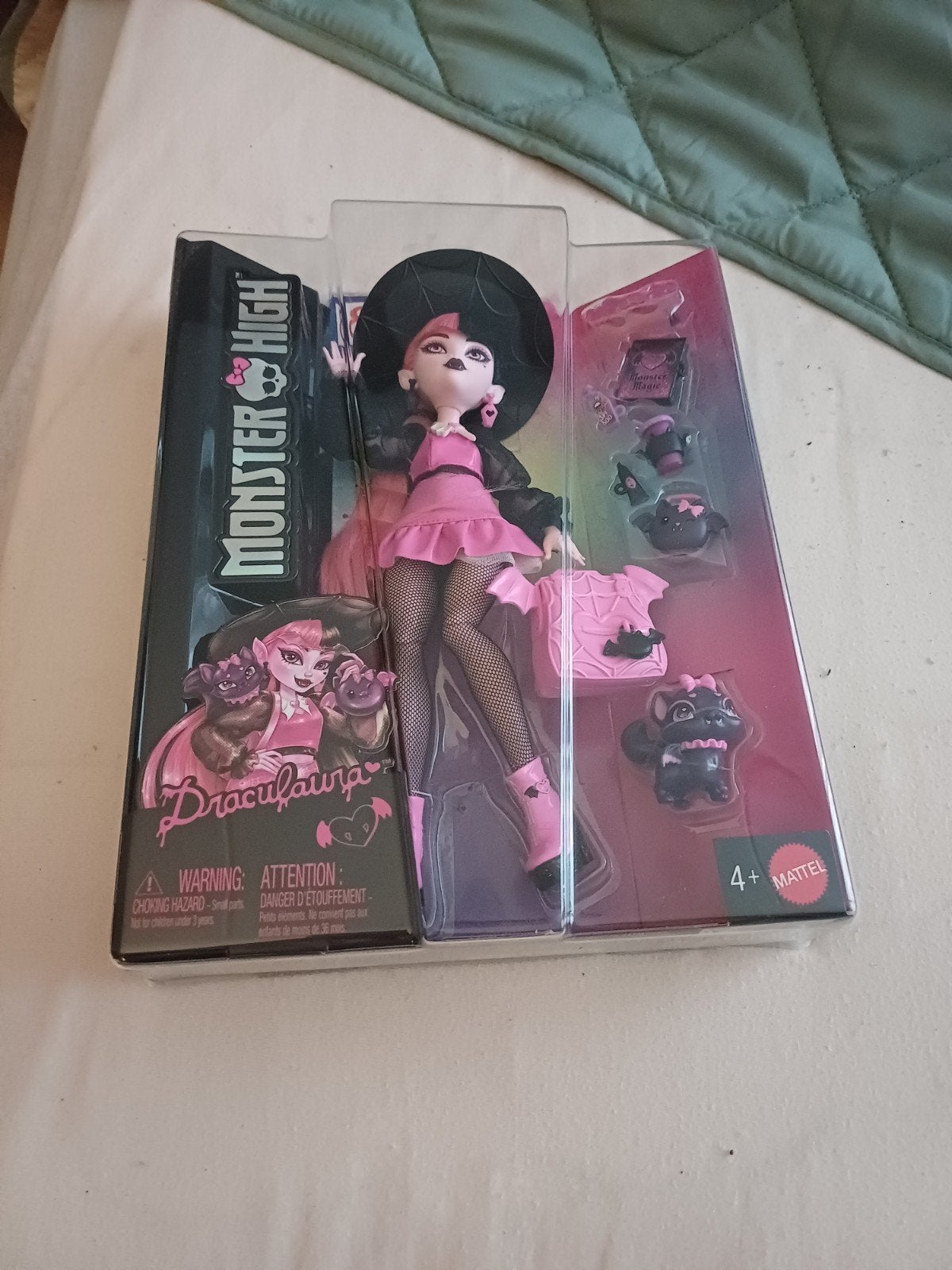 Monster High Draculaura pop nieuw in doos, Ophalen of Verzenden, Nieuw, Overige typen