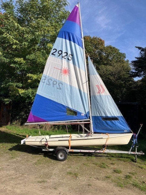 Laser 2 zeilboot, Ophalen, Laser, Gebruikt, 4 m