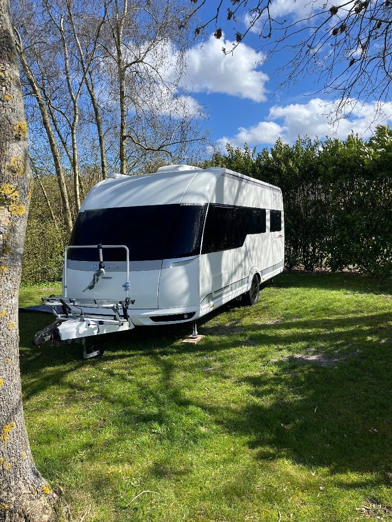 Hobby Premium 540, Caravans en Kamperen, Caravans, Hefbed, Kachel, Rondzit, Hobby