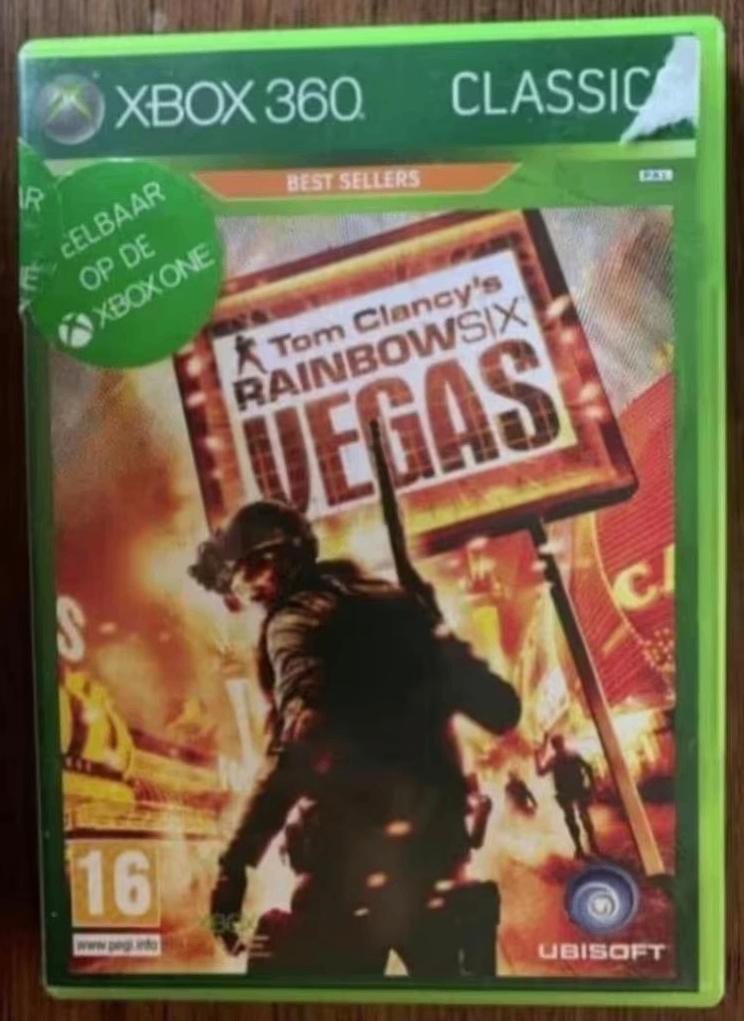 Xbox 360 One game; Tom Clancy's Rainbow Six Vegas, spel, Shooter, 1 speler, Ophalen of Verzenden, Zo goed als nieuw