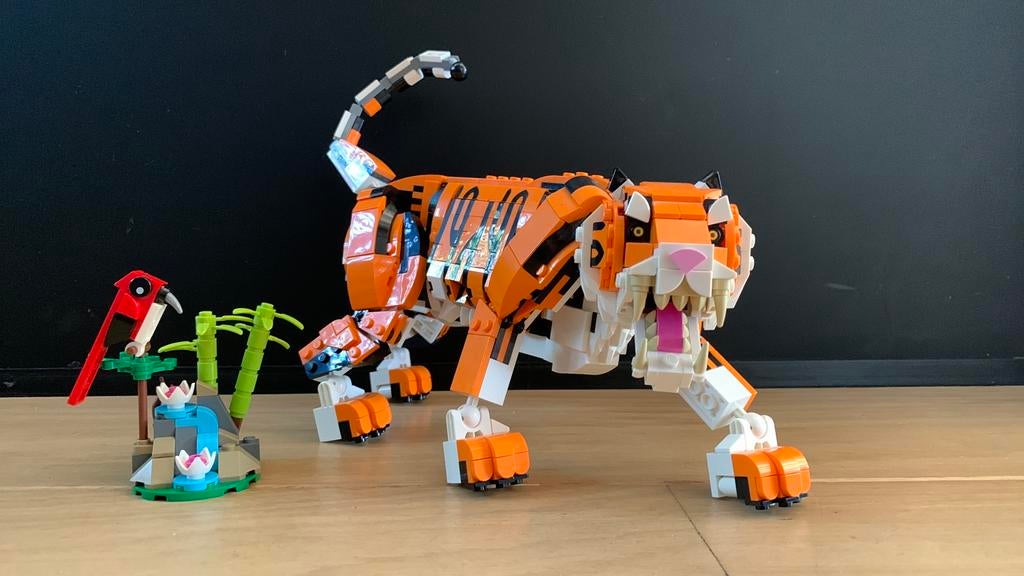 Lego Creator tijger (3 in 1) 31129, Kinderen en Baby's, Speelgoed | Duplo en Lego, Compleet, Lego, Ophalen of Verzenden, Zo goed als nieuw