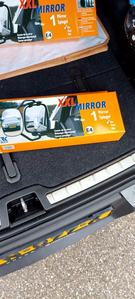 XXL Mirror Caravan Opzetspiegels (set van 2), Ophalen of Verzenden, Zo goed als nieuw