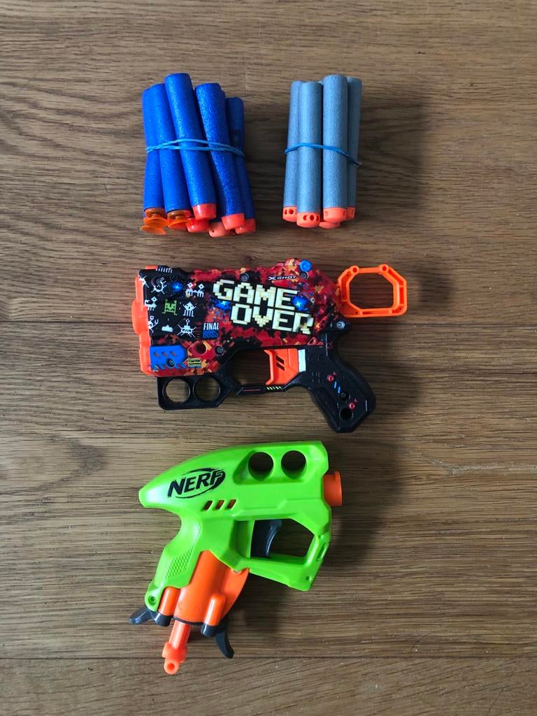 2 Nerf guns met pijltjes, Ophalen, Gebruikt, Jongen of Meisje
