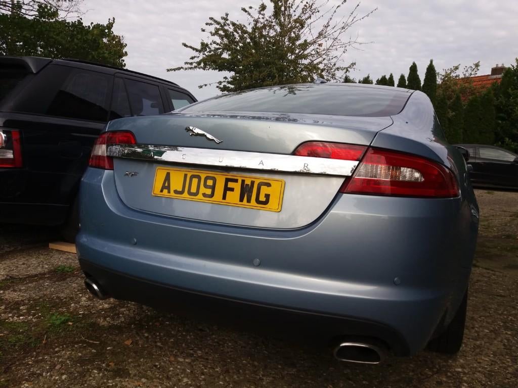 Achterbumper Jaguar XF 2010, Ophalen