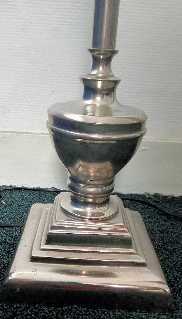 STAANDE LAMP T.E.A.B., Ophalen, Zilver, Gebruikt, E27 (groot)