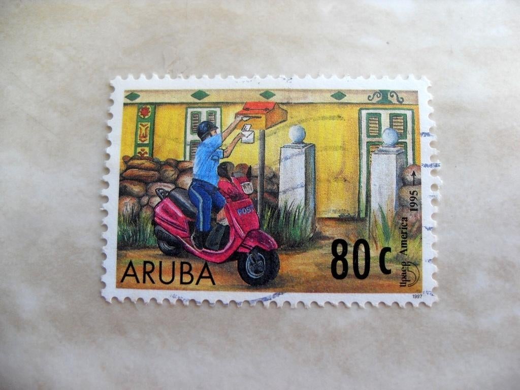 Aruba 1997., Verzenden, Gestempeld