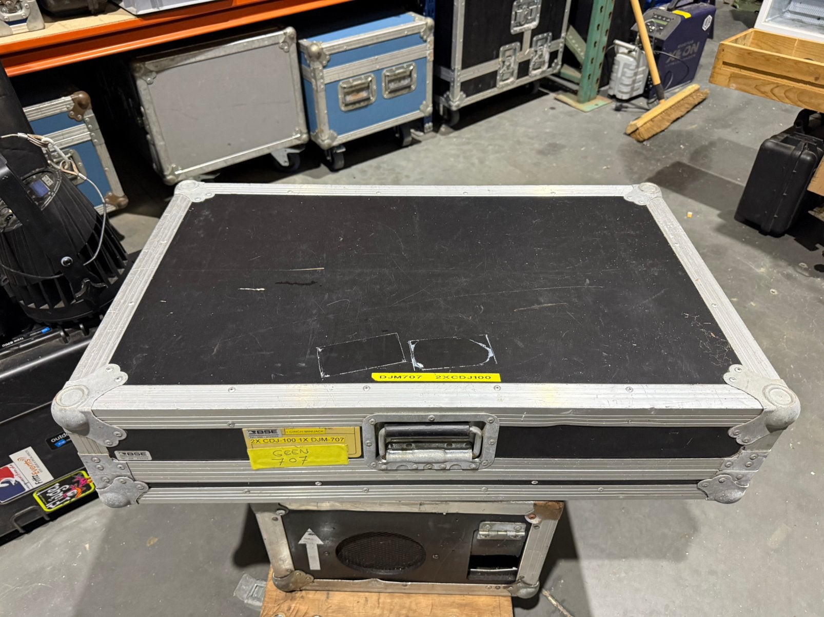 Flightcase voor dj set 2x, Ophalen of Verzenden, Zo goed als nieuw, Overige instrumenten, Flightcase