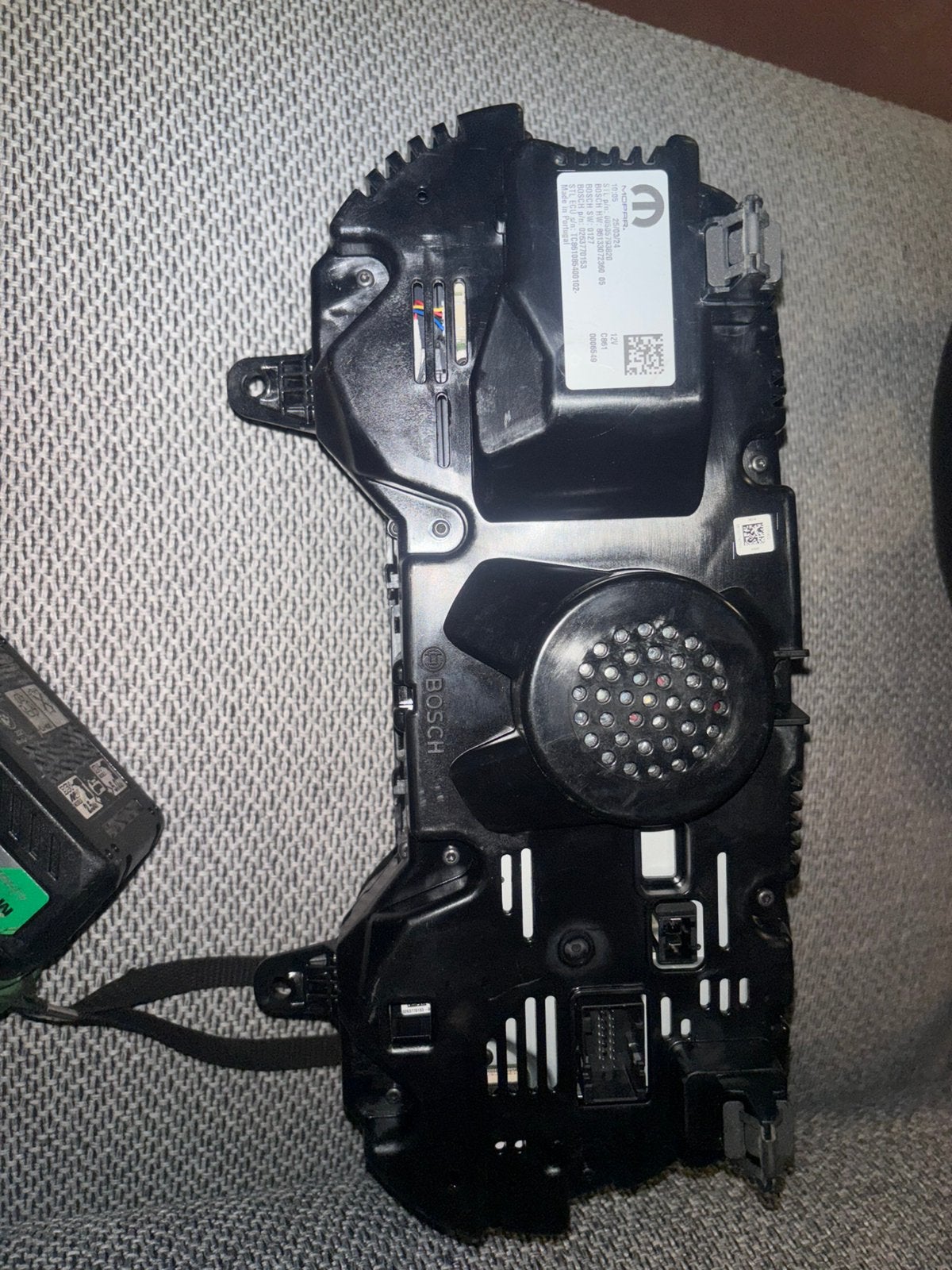 Stelvio digital dash, Ophalen