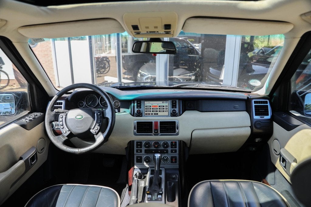 Land Rover Range Rover 4.4 V8 HSE | YOUNGTIMER BTW AUTO | Tr, Auto's, Automaat, Stof, 8 cilinders, Blauw