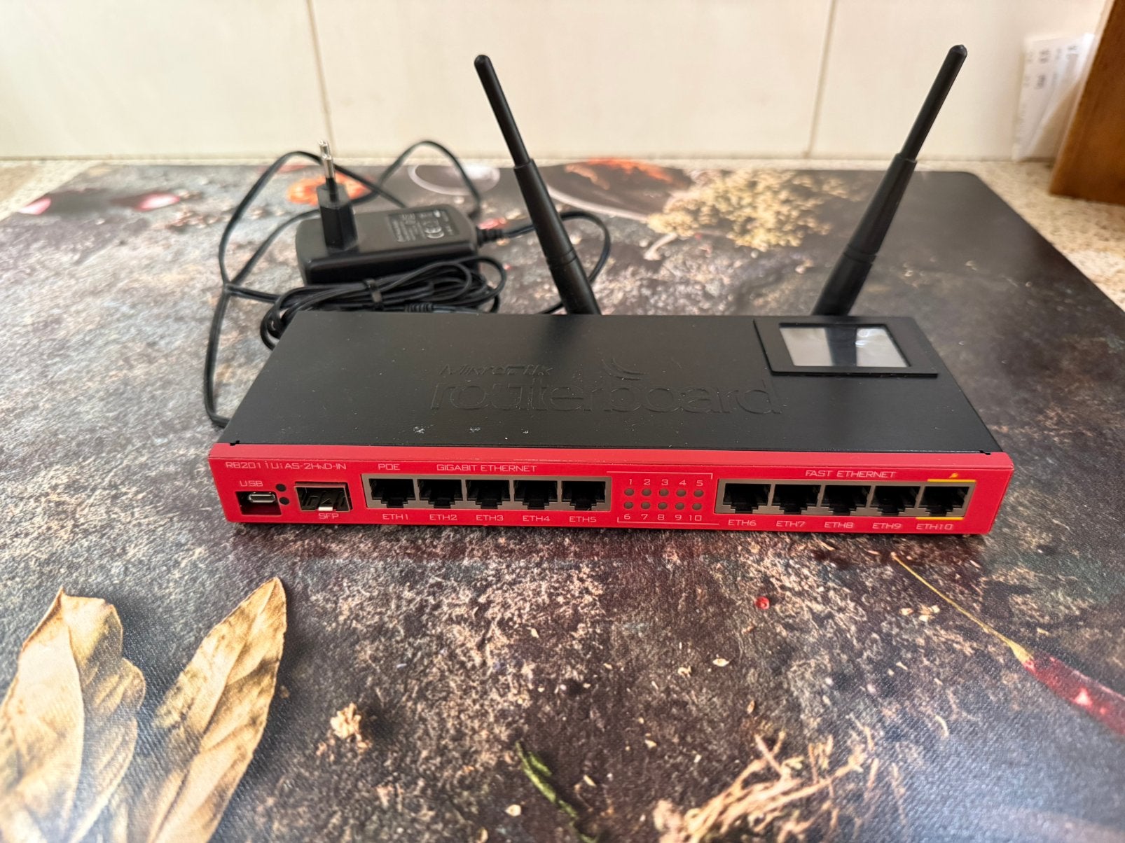 MikroTik RouterBoard RB2011UiAS-2HnD-IN Ideaal voor Homelab), Ophalen of Verzenden, Gebruikt