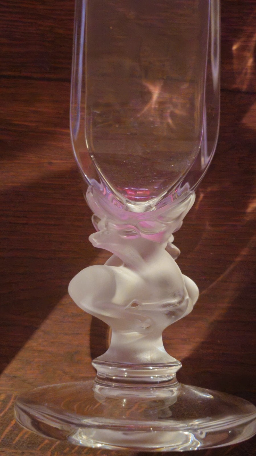 Lalique Vaas met Vrouwenfiguur - Elegant en Tijdloos, Ophalen of Verzenden