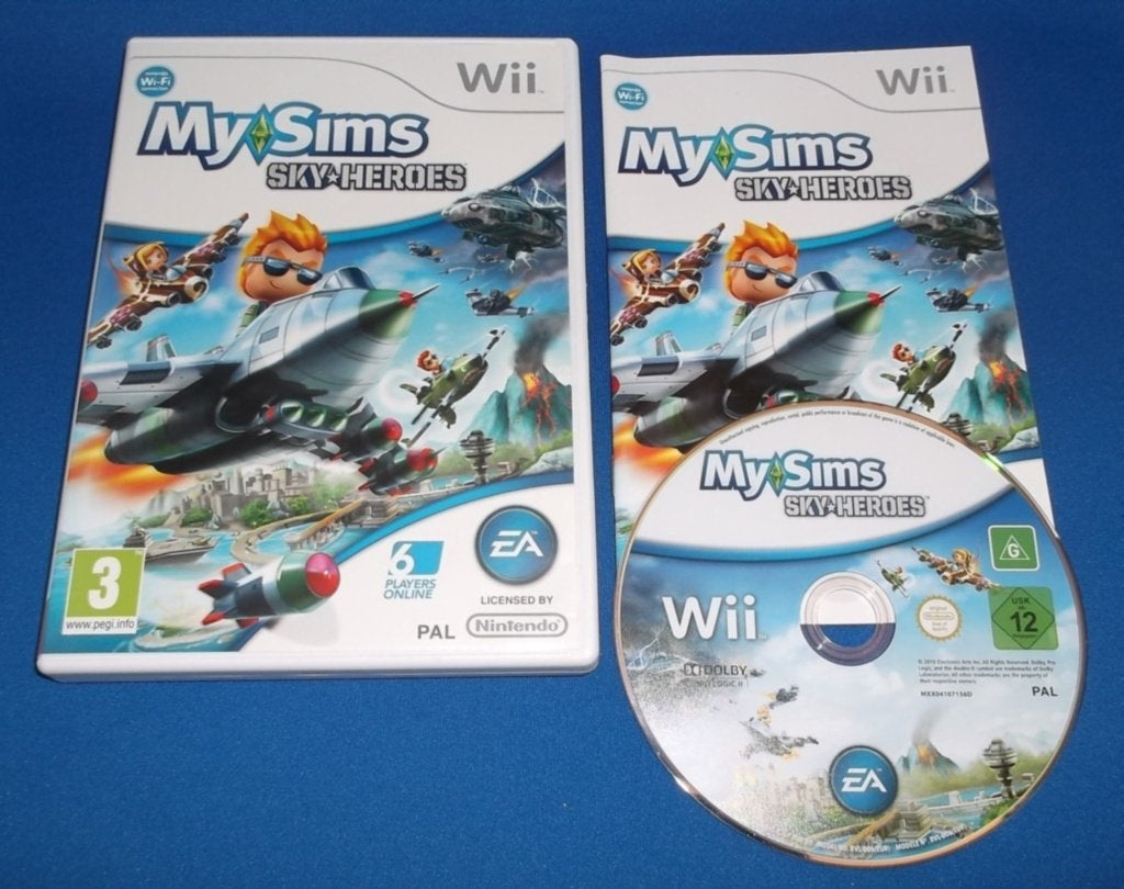 My Sims Sky Heroes (Nintendo Wii), Spelcomputers en Games, Gebruikt, Verzenden, Racen en Vliegen, 2 spelers
