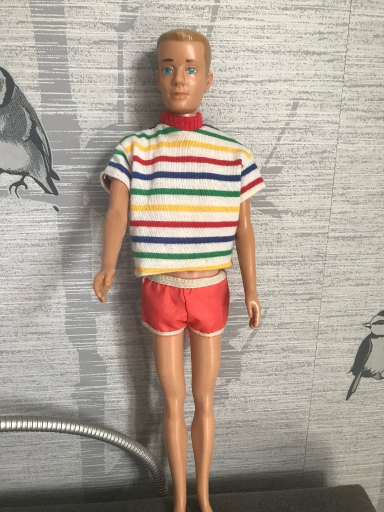 Vintage Barbie Ken, Ophalen of Verzenden, Zo goed als nieuw, Pop