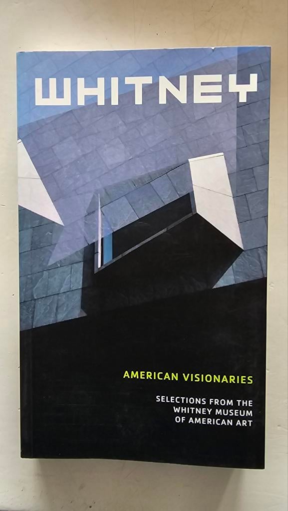 Whitney: American Visionaries - Kunstboek, Ophalen of Verzenden, Zo goed als nieuw, Fotografie algemeen, Maxwell L. Anderson