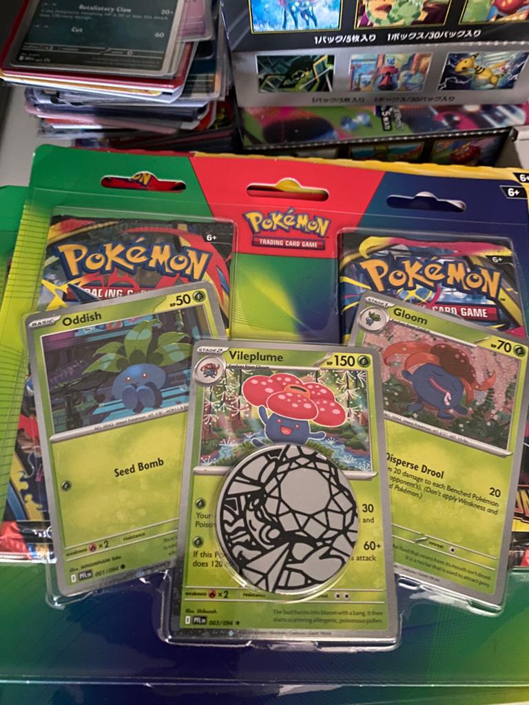 Pokemon blister 2 pack vileplume mega evolutions phantasmal, Ophalen of Verzenden, Zo goed als nieuw