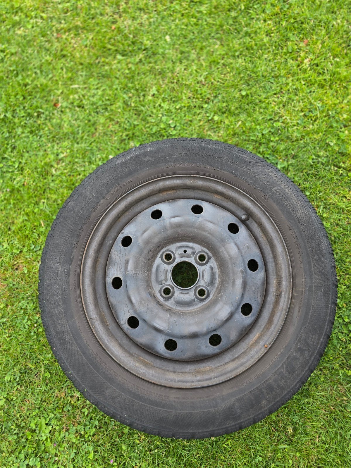 8 stuks! stalen velgen Suzuki Swift 185/60 R15 88T, Auto-onderdelen, Banden en Velgen, Ophalen, Gebruikt, 15 inch, Banden en Velgen