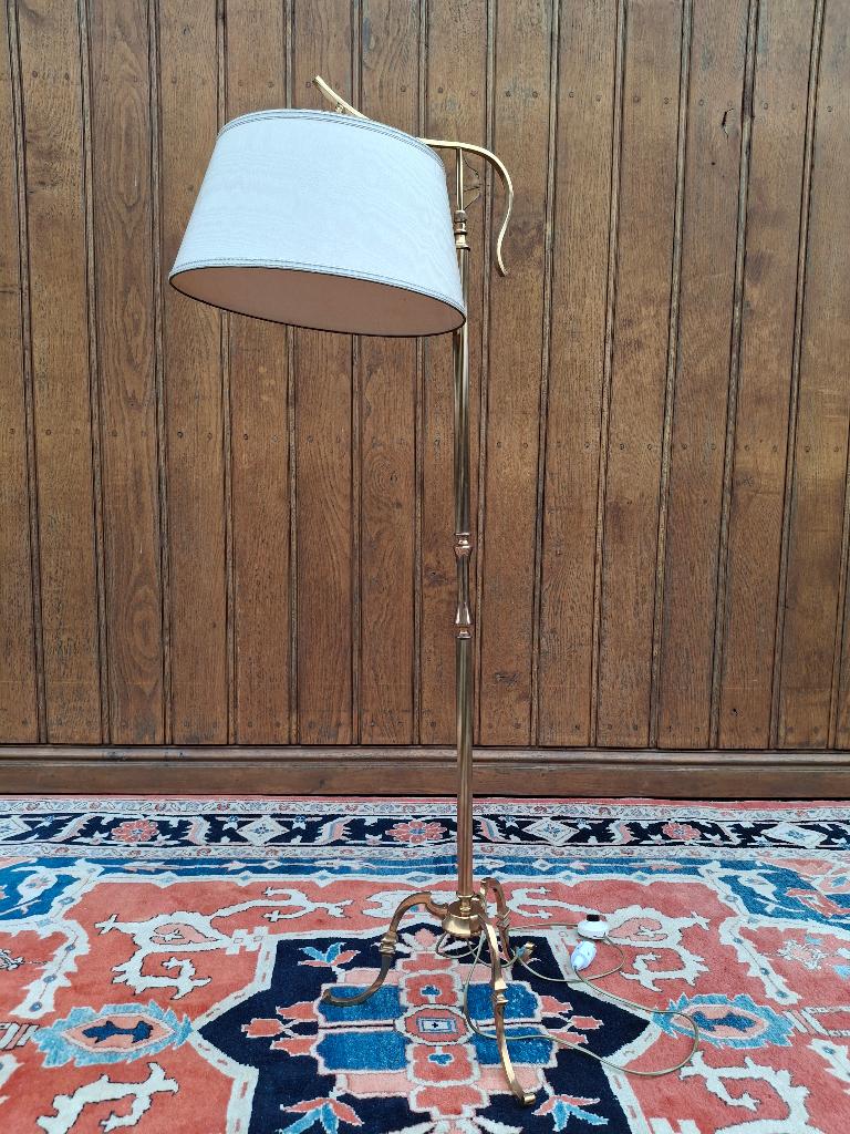 Vintage vloerlamp Deknudt “Hollywood Regency”, Ophalen, Gebruikt, 150 tot 200 cm