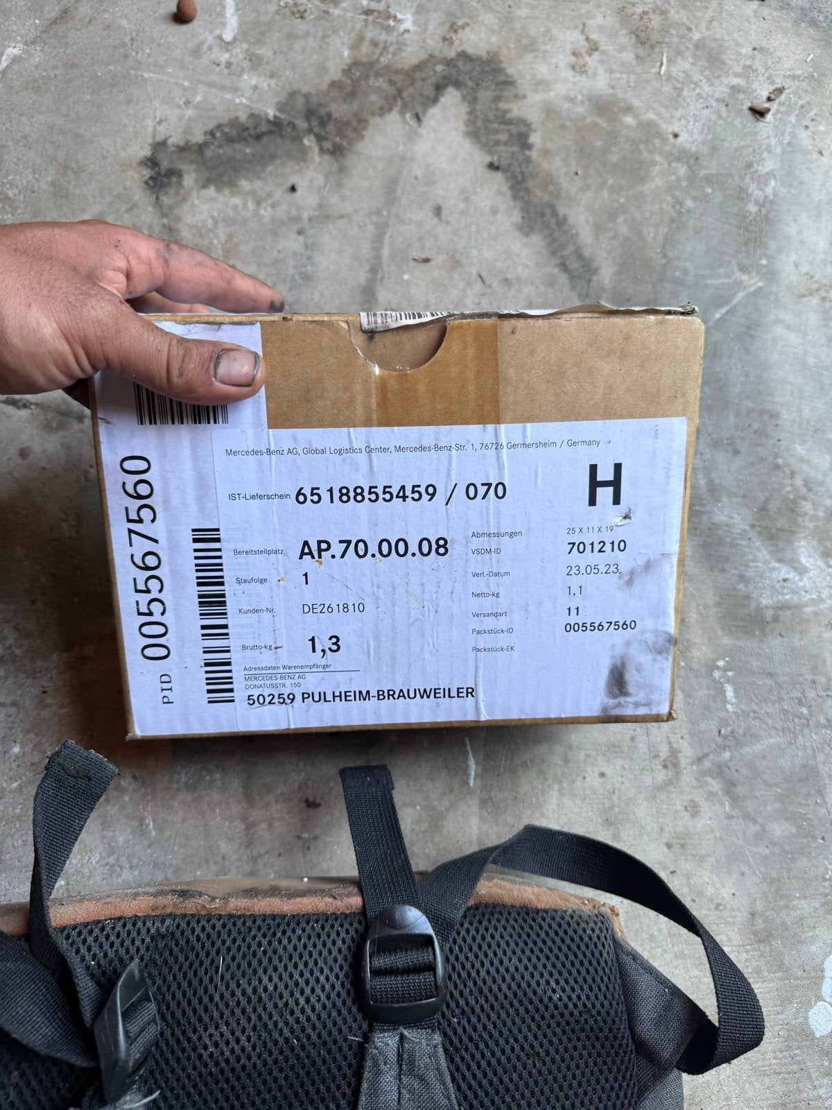 Nieuwe Gordel voor Mercedes-Benz Vito (A 447 860 14 85), Auto-onderdelen, Ophalen, Nieuw, Mercedes-Benz