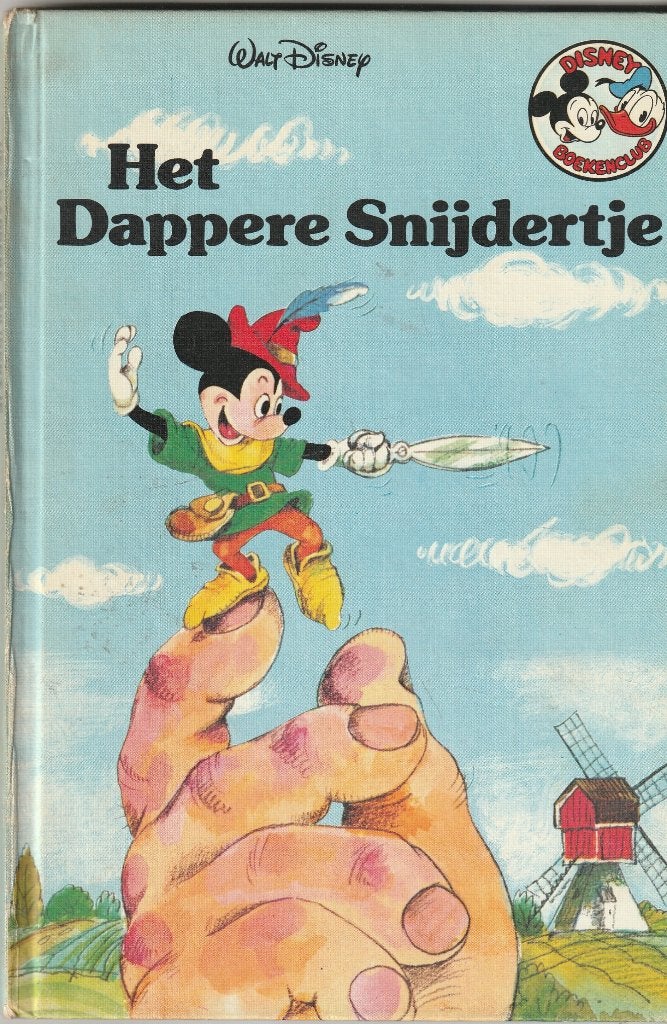 Het dappere snijdertje walt disney jaren 70 boekje, Ophalen of Verzenden, Gelezen, Fictie algemeen