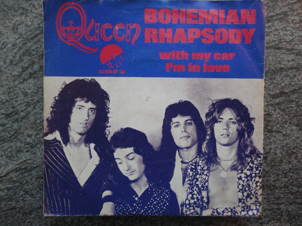 Queen - Bohemian Rhapsody NL 1975 FH, Gebruikt, Fotohoes, 7 inch, Ophalen of Verzenden