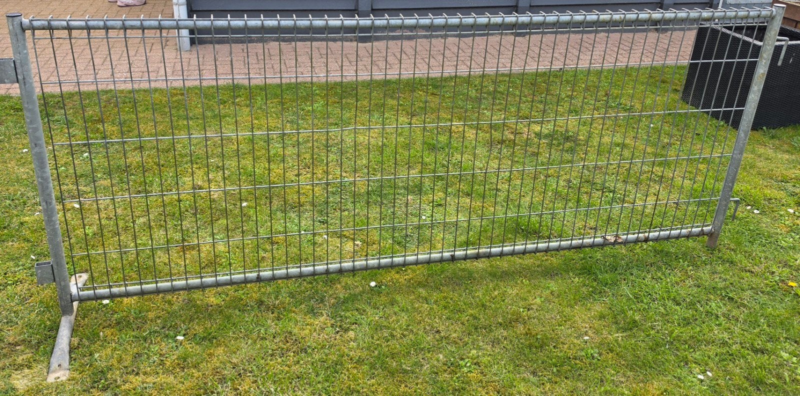 Bouwhek / Tijdelijk hekwerk, Ophalen, Gebruikt, IJzer, Overige typen
