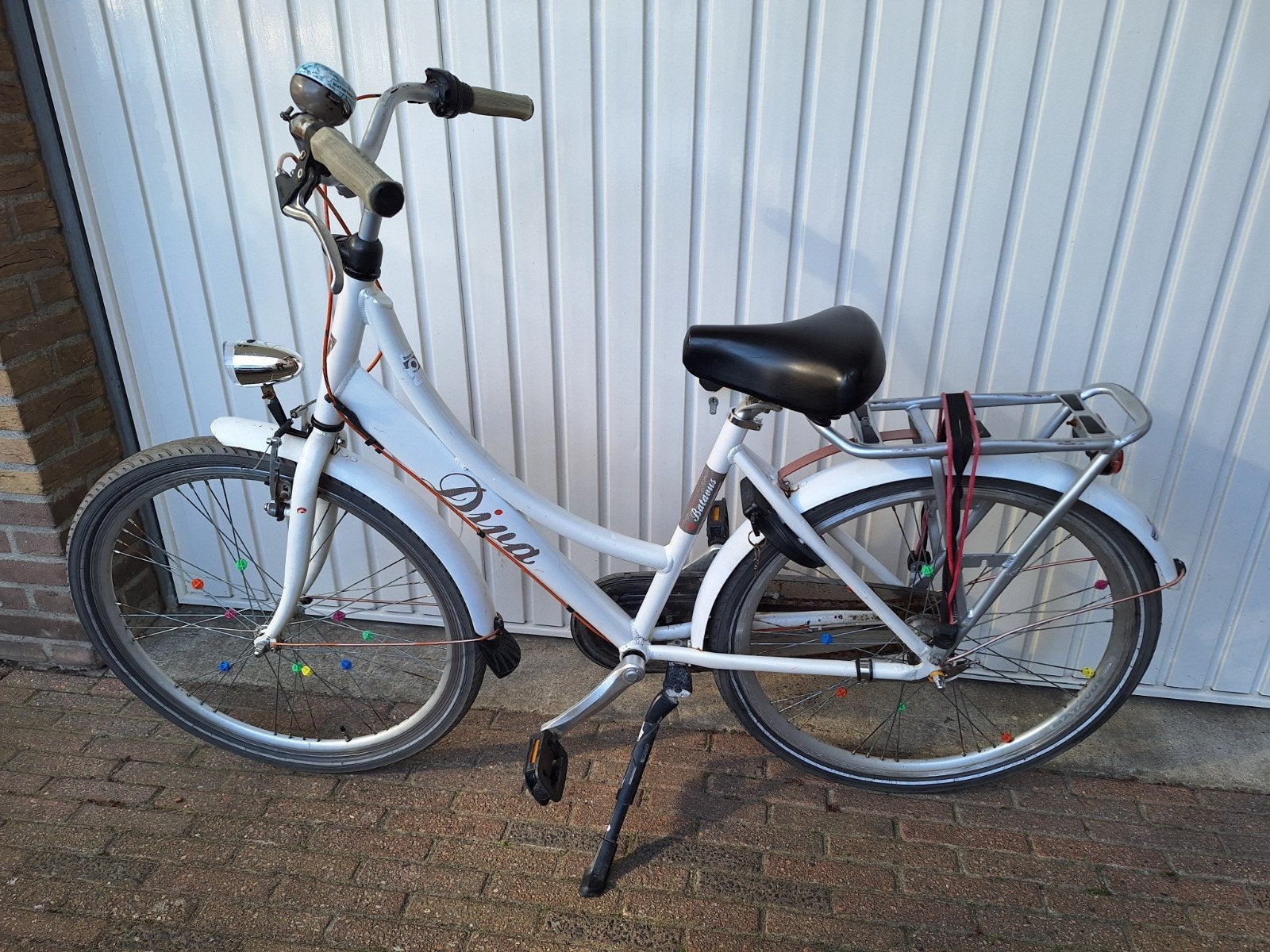 Batavus Diva 26inch, Fietsen en Brommers, Fietsen | Meisjes, Terugtraprem, Gebruikt, Versnellingen, Batavus