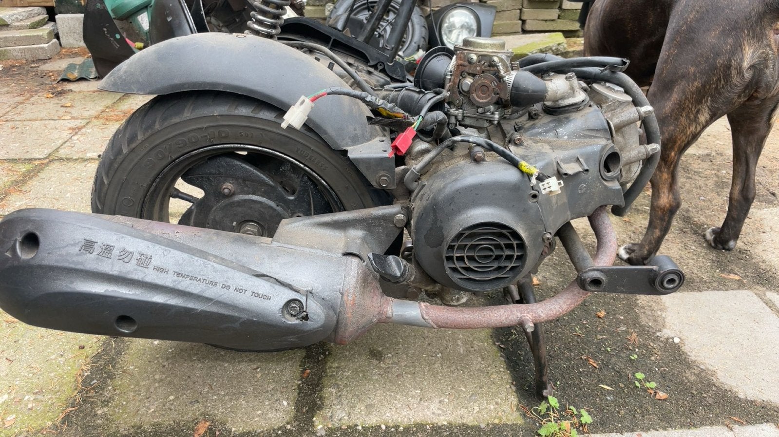 Sym mio 100cc blok, Fietsen en Brommers, Ophalen of Verzenden, Zo goed als nieuw, Blok
