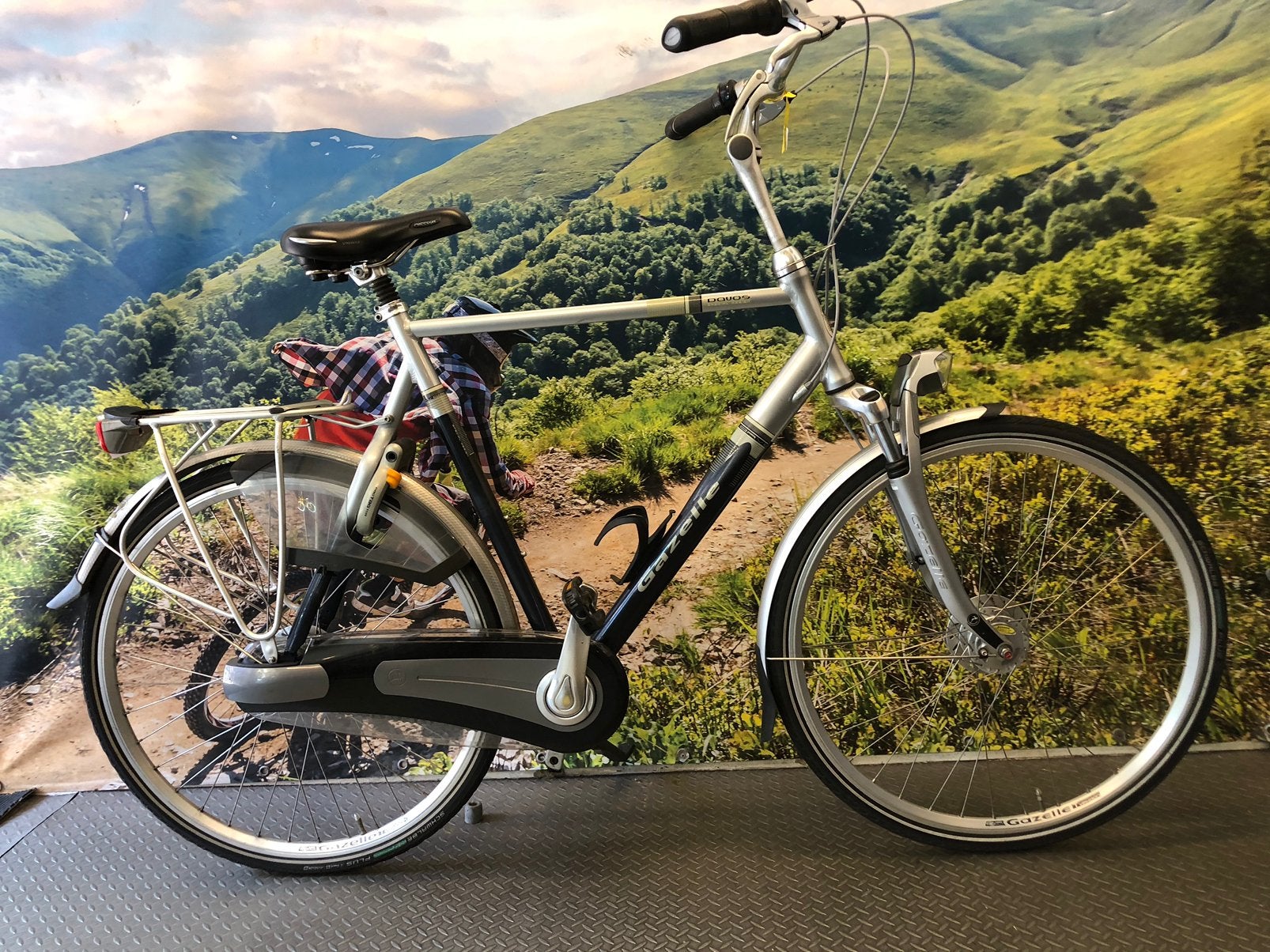 Gazelle Davos  Heren. 65CM, Ophalen, Versnellingen, 56 cm of meer, Zo goed als nieuw