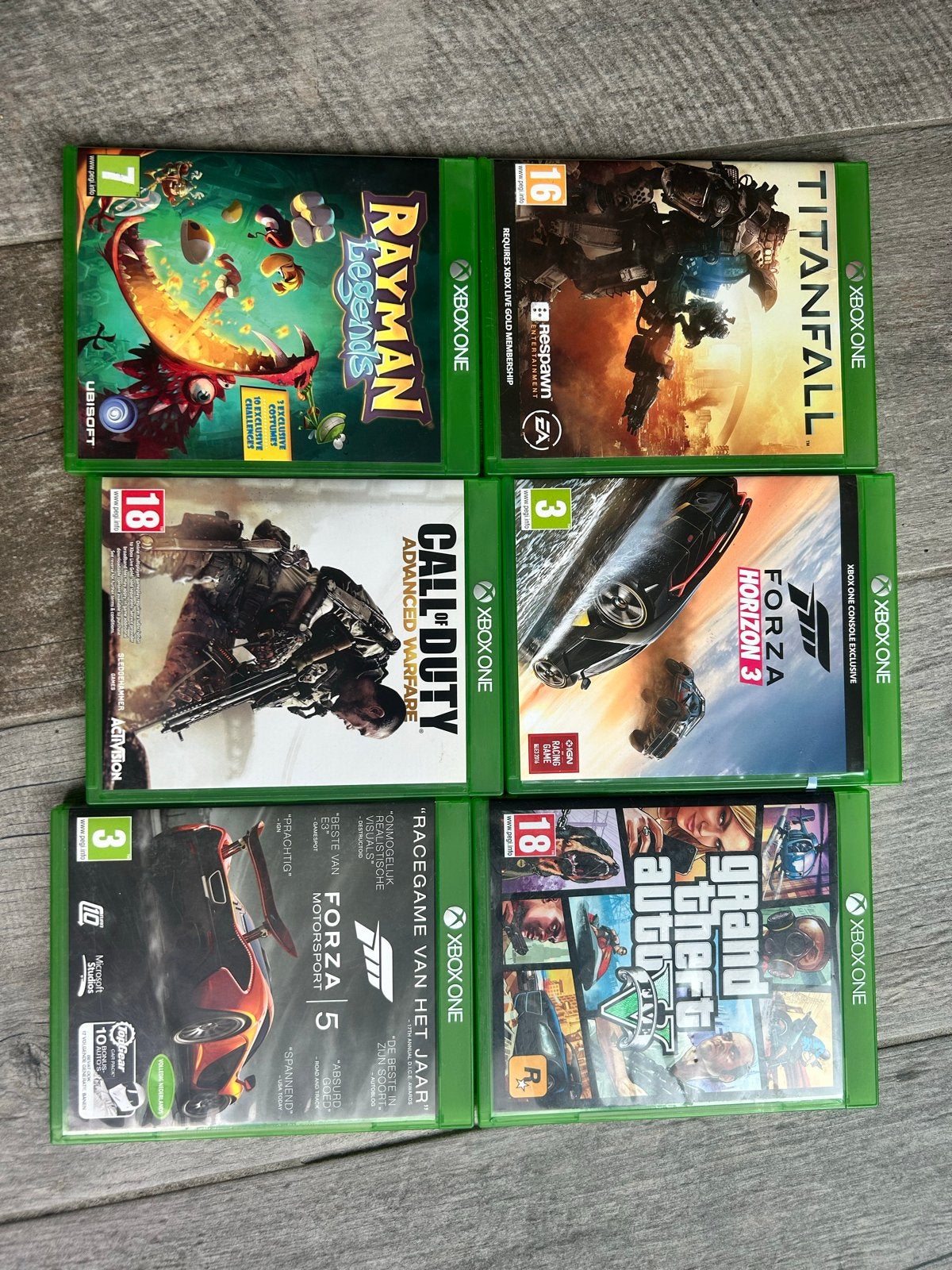 Xbox One X met 6 games: Forza, GTA V, Call of Duty, Online, Vanaf 18 jaar, Overige genres, Ophalen of Verzenden