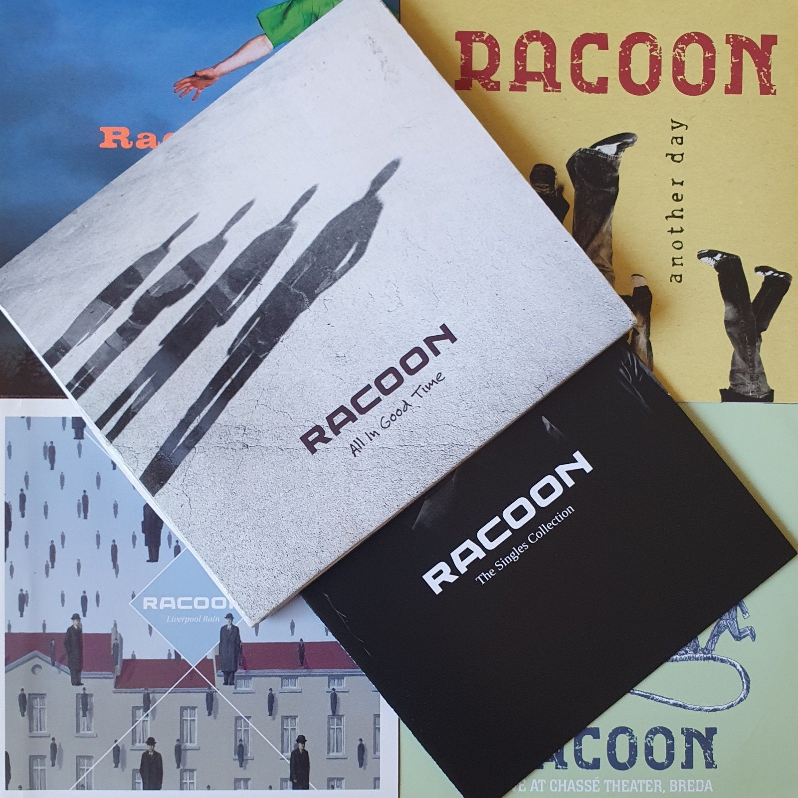 Racoon cd's mogen ook per stuk, Ophalen of Verzenden