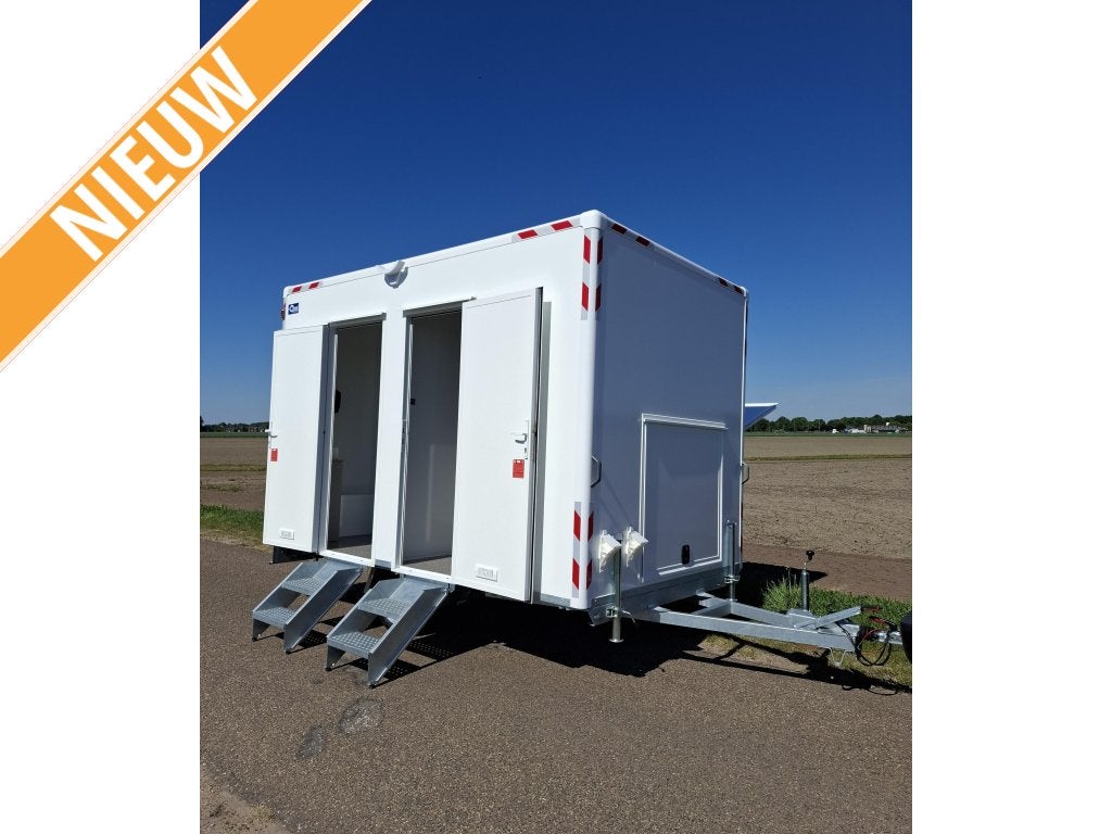 Luxe toiletwagen / wc-wagen 350x220x230 / 1300kg, Nieuw
