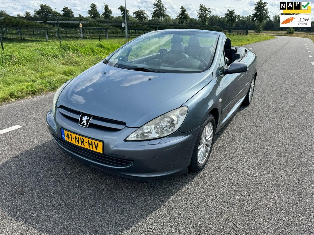 Peugeot 307 CC 2.0-16V Inuil mogelijk!, Auto's, Peugeot, Voorwielaandrijving, Gebruikt, 4 cilinders, Cabriolet