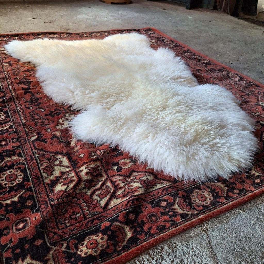 Witte Cremé schapenvacht - Echte vachten
