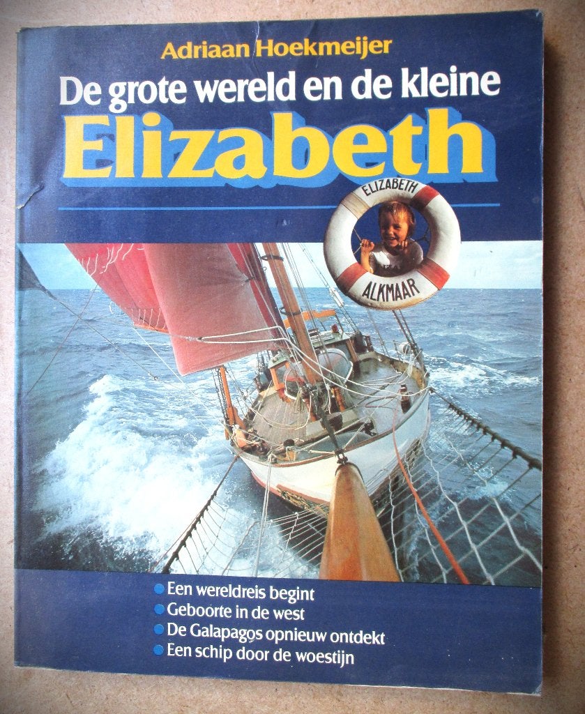 Elizabeth~Hoekmeijer~Gesigneerd~Grote en kleine wereld, Boeken, Ophalen of Verzenden, Gelezen, Hoekmeijer, Australië en Nieuw-Zeeland