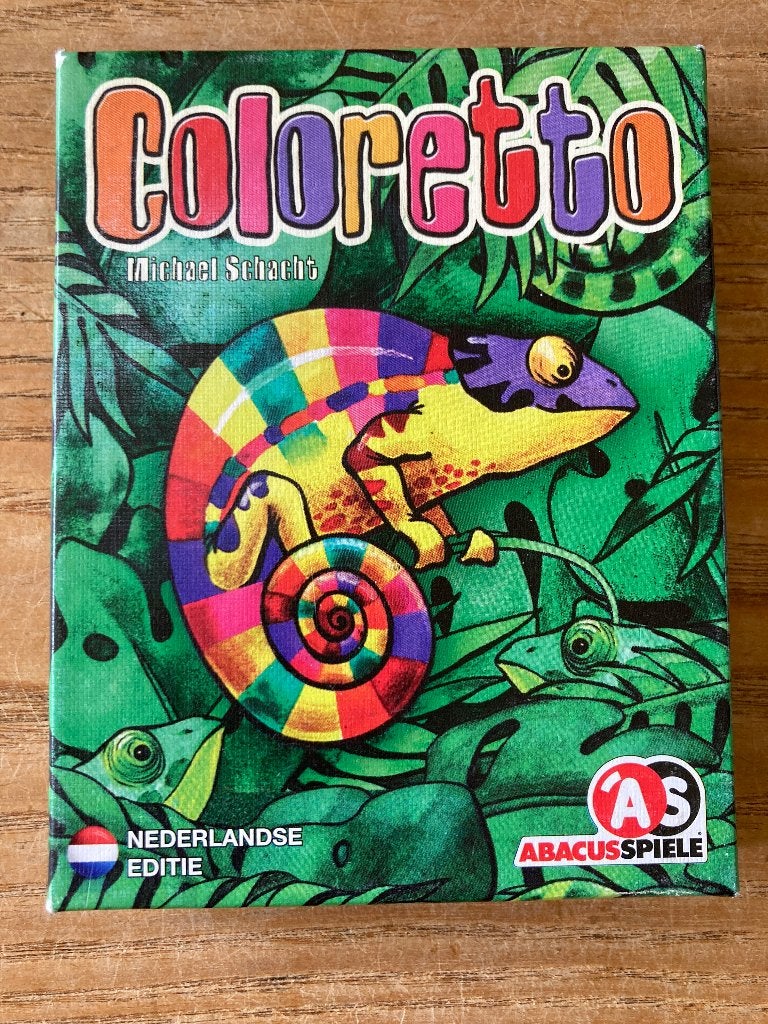 Abacus Spiele - Coloretto (2-5 spelers, 8+jr) zgan, Een of twee spelers, Ophalen of Verzenden, Zo goed als nieuw, Abacusspiele