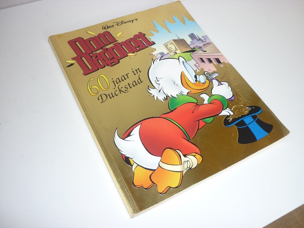 Disney: Oom Dagobert 60 jaar in Duckstad, Eén stripboek, Ophalen of Verzenden, Gelezen