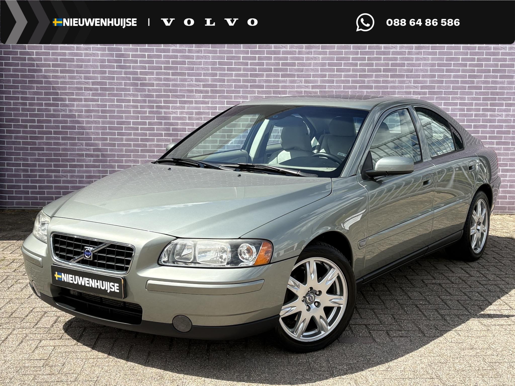 Volvo S60 2.4 Edition II Chrono | Unieke Kilometerstand! | S, Voorwielaandrijving, Gebruikt, S60, 1600 kg
