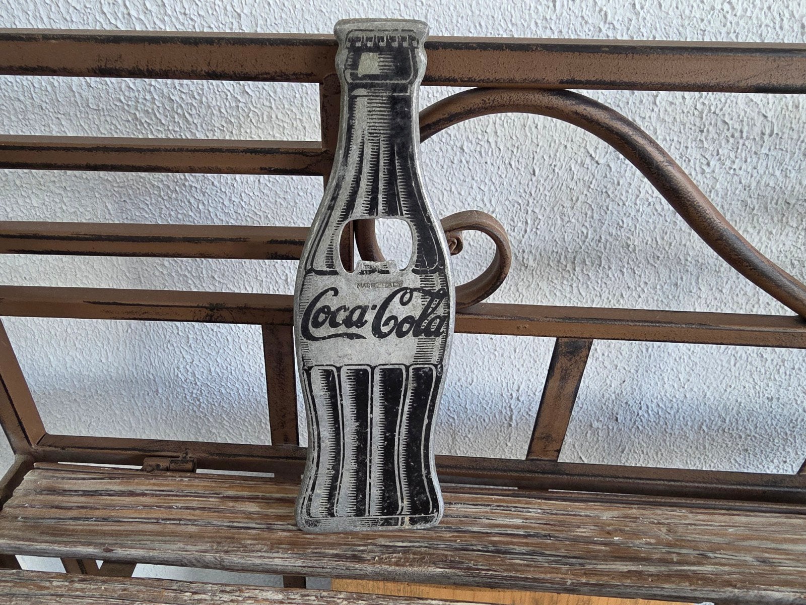 Vintage Coca-Cola Flesopener - Zeldzaam Design, Ophalen, Gebruikt, Gebruiksvoorwerp