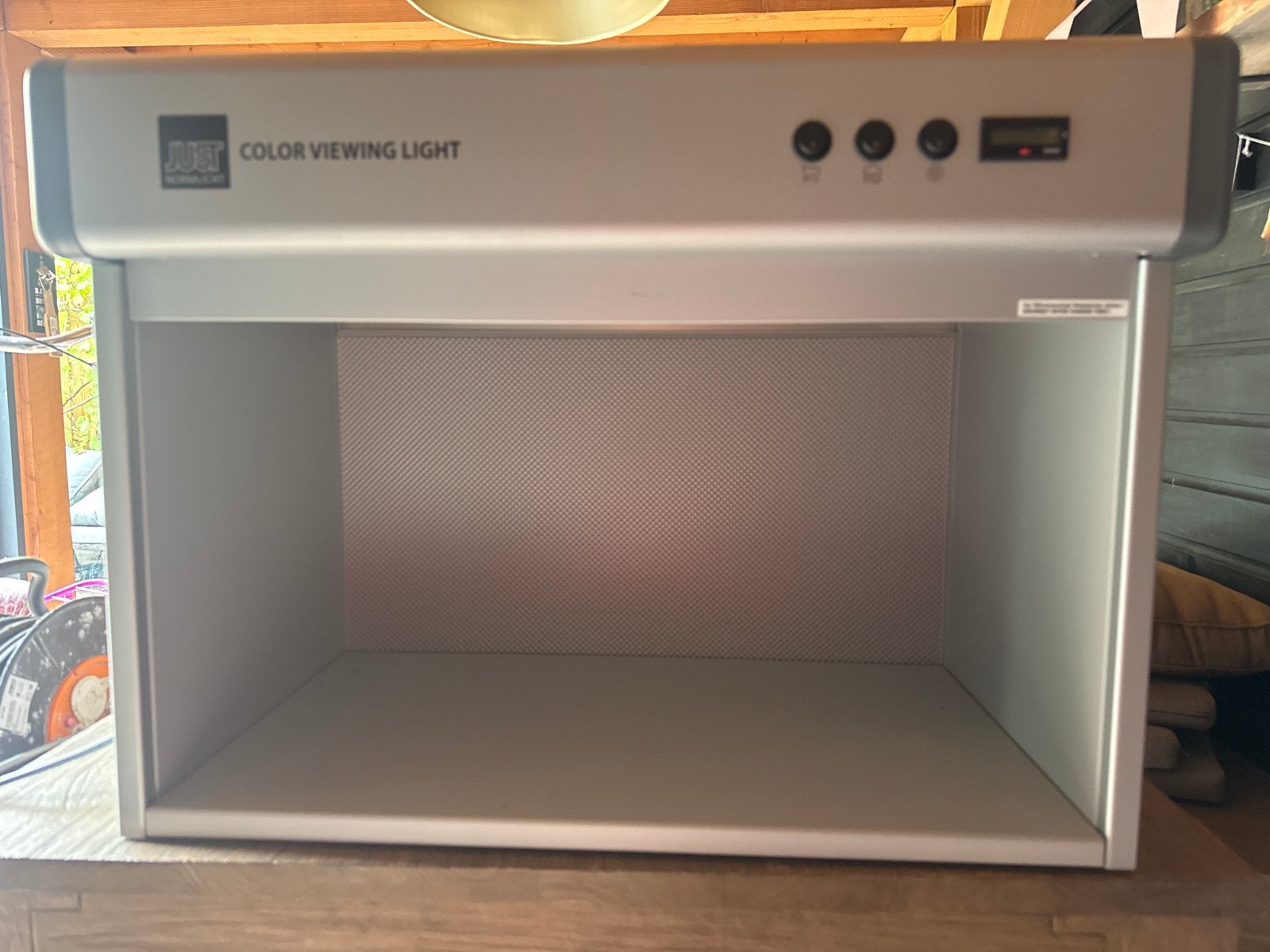 JUST Normlicht Color Viewing Light 3 Basic - Kleurbeoordelin, Ophalen, Zo goed als nieuw, Video
