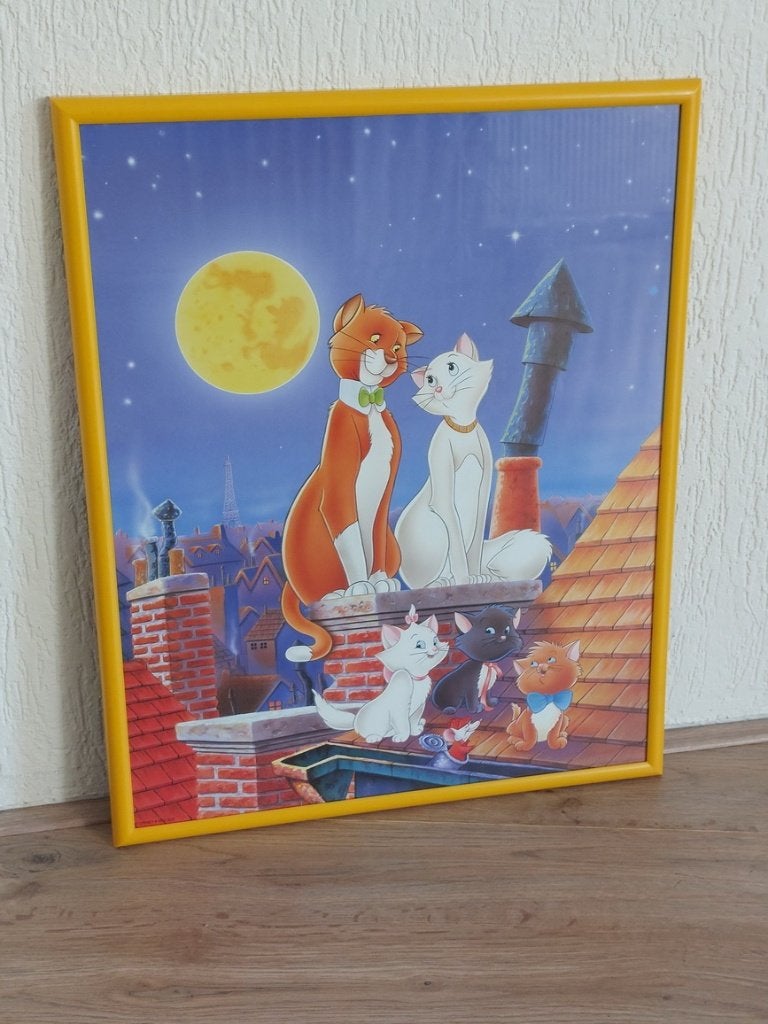 Walt Disney Poster - The Aristocats, Ophalen, Minder dan 50 cm, Zo goed als nieuw, Foto of Poster
