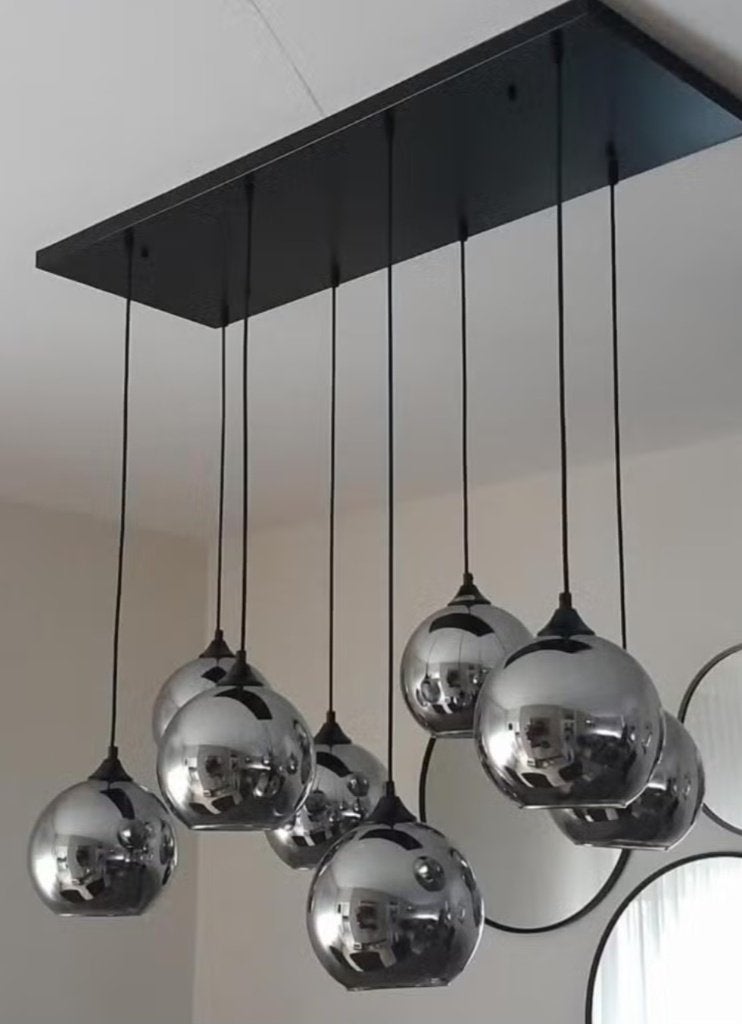 Smoke hanglamp, Ophalen of Verzenden, Minder dan 50 cm, Smoke hanglamp, Glas