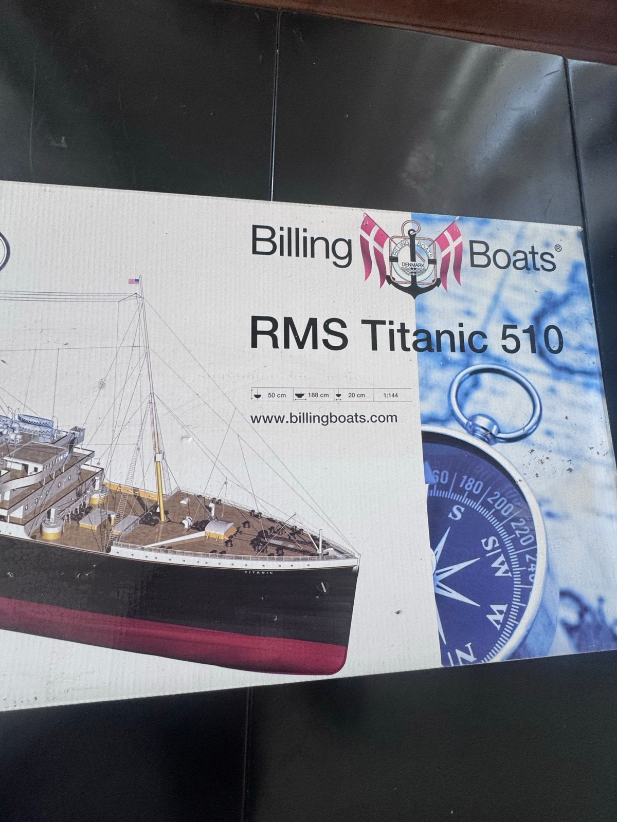Billing Boats RMS Titanic 510 Modelbouw (half afgebouwd), Ophalen, Gebruikt, 1:50 tot 1:200, Overige merken