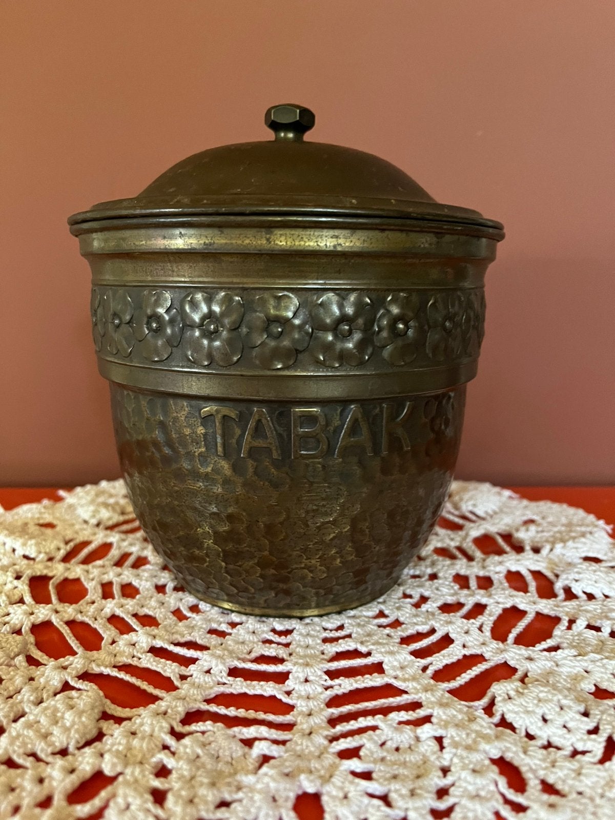 Oude tabak pot, Verzenden