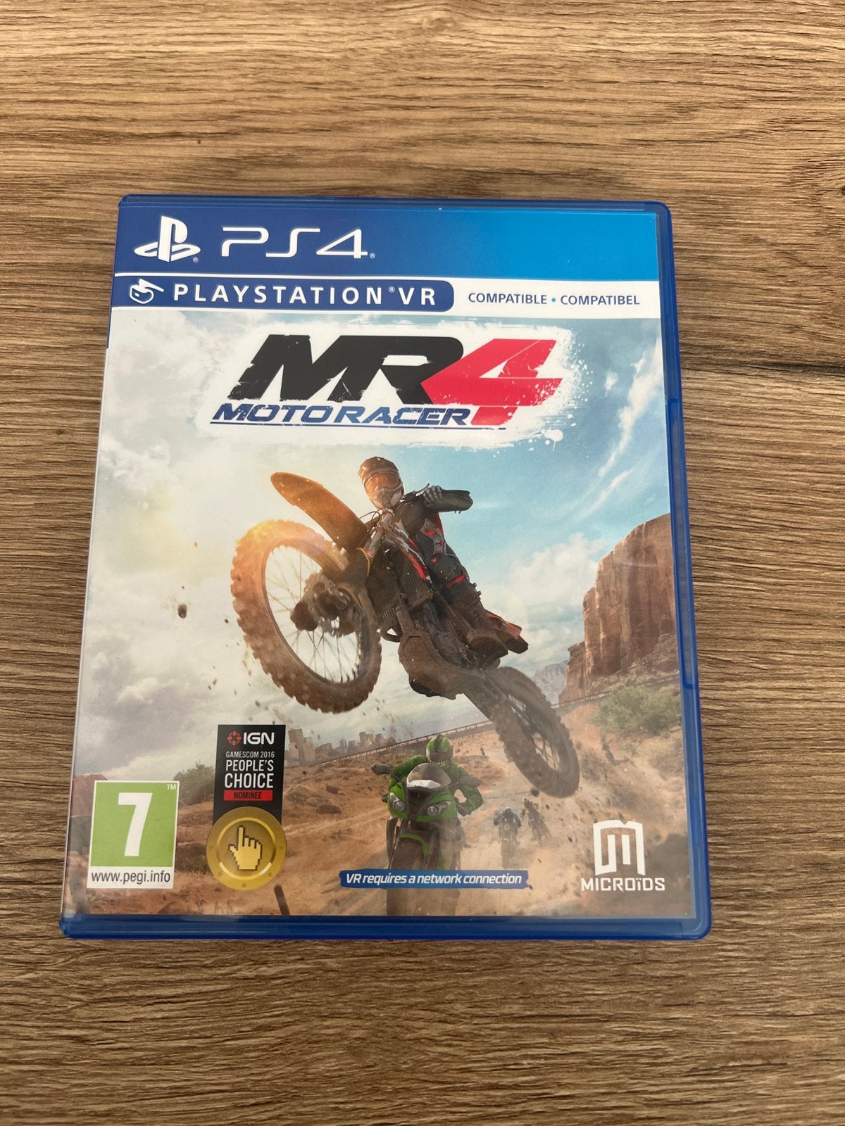 MR4 Moto Racer PS4 - Racegame met VR-ondersteuning, 1 speler, Racen en Vliegen, Virtual Reality, Ophalen of Verzenden